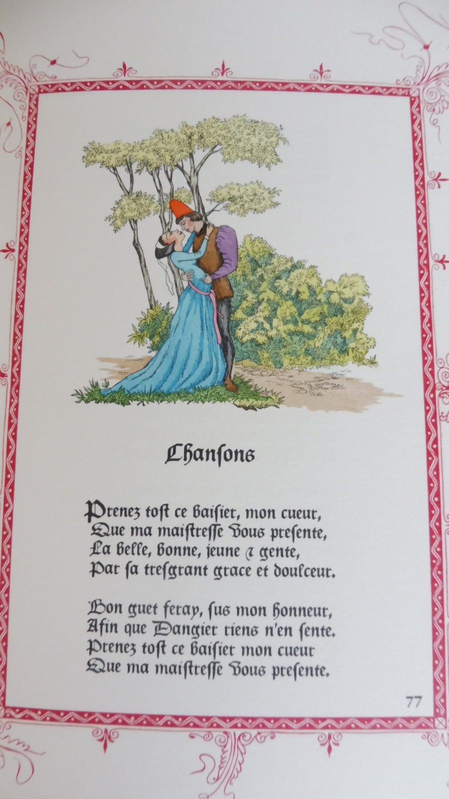Poésies de Charles d'Orléans 1970 illus. Hubert Vélin