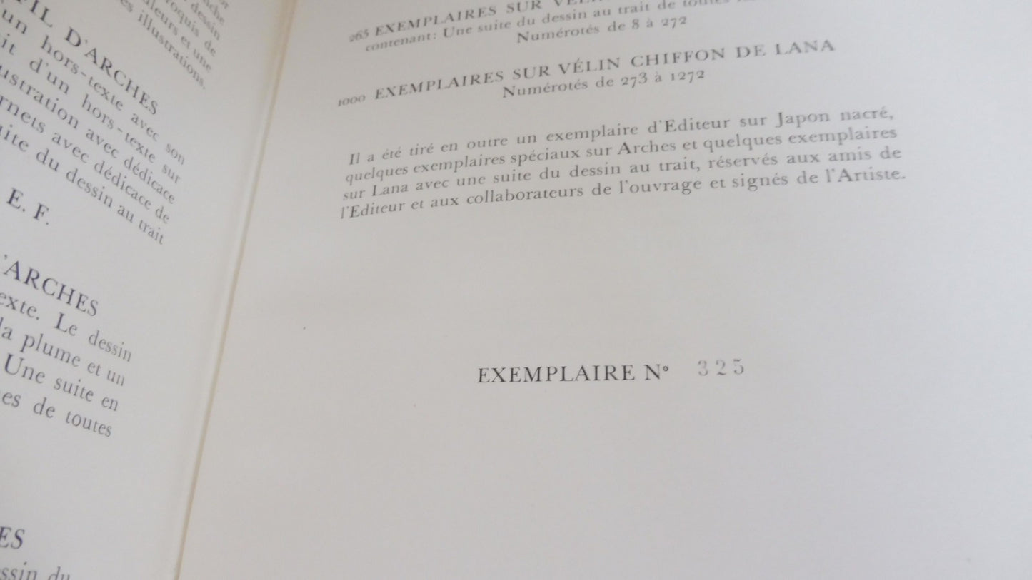 Poésies de Charles d'Orléans 1970 illus. Hubert Vélin