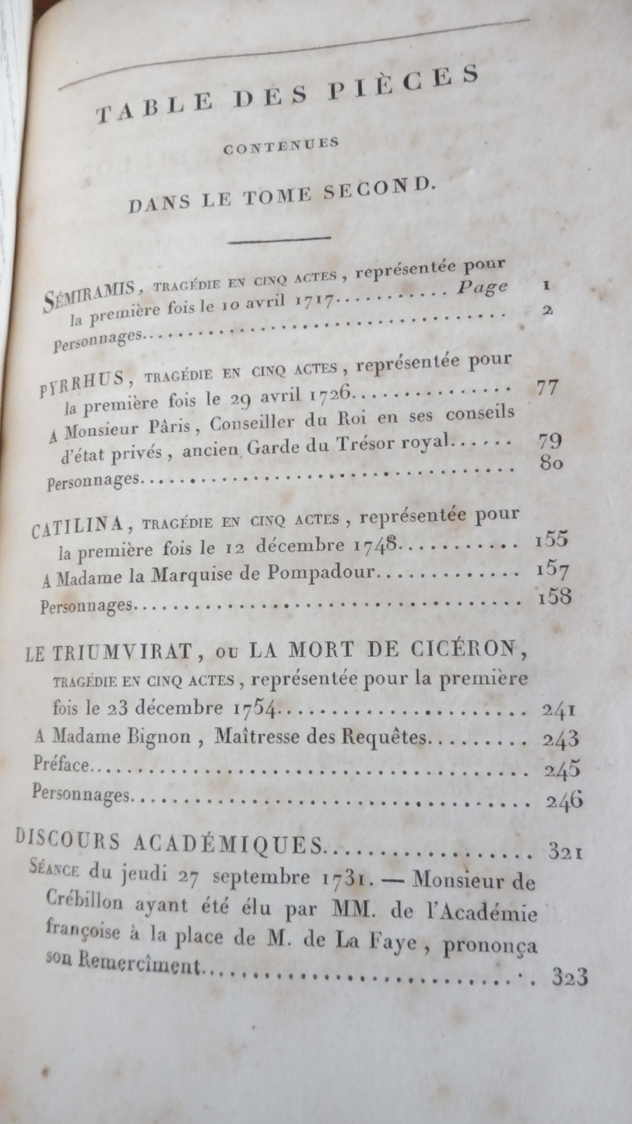Oeuvres de Crébillon 1818 2/2 Gravures d'après Moreau
