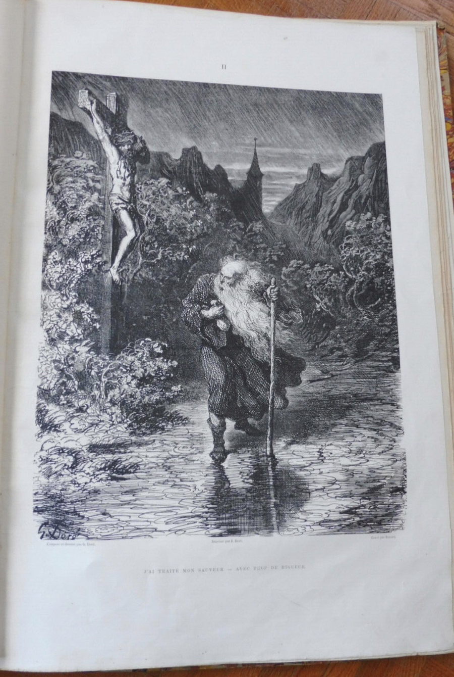 Le Juif errant (Pierre Dupont) 1862 IN FOLIO Illus. Gustave Doré