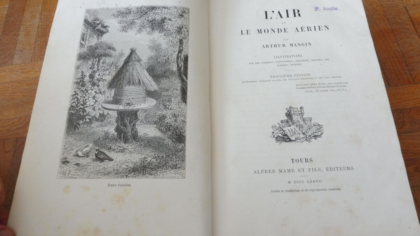 L'Air et le monde aérien (Arthur Mangin) 1877