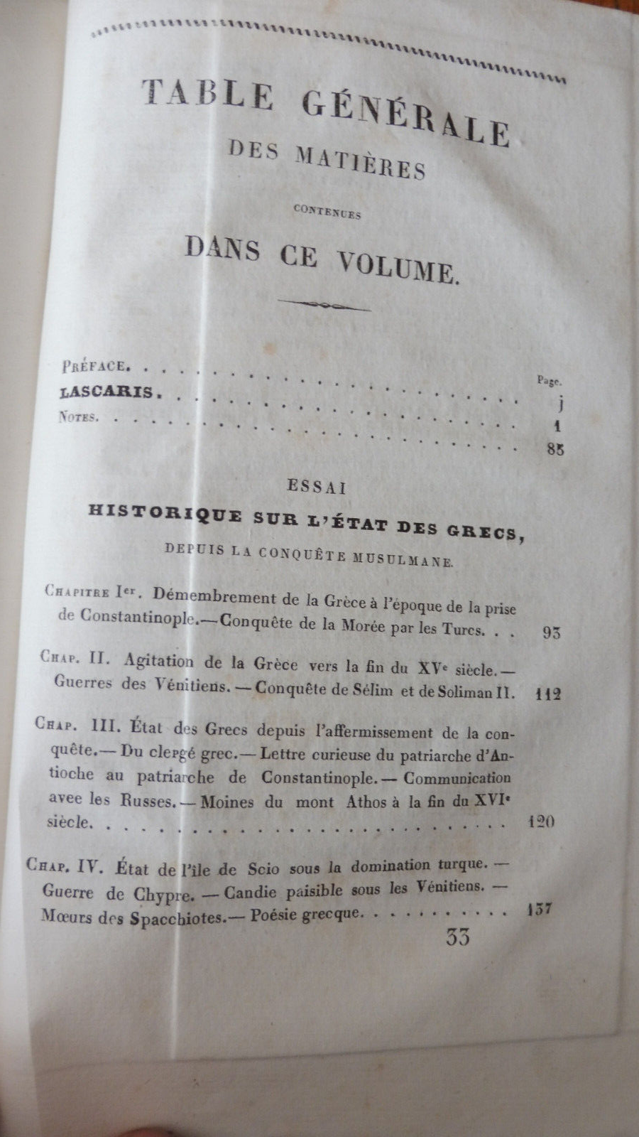 Lascaris ou les grecs au quinzième siècle (Villemain) 1837