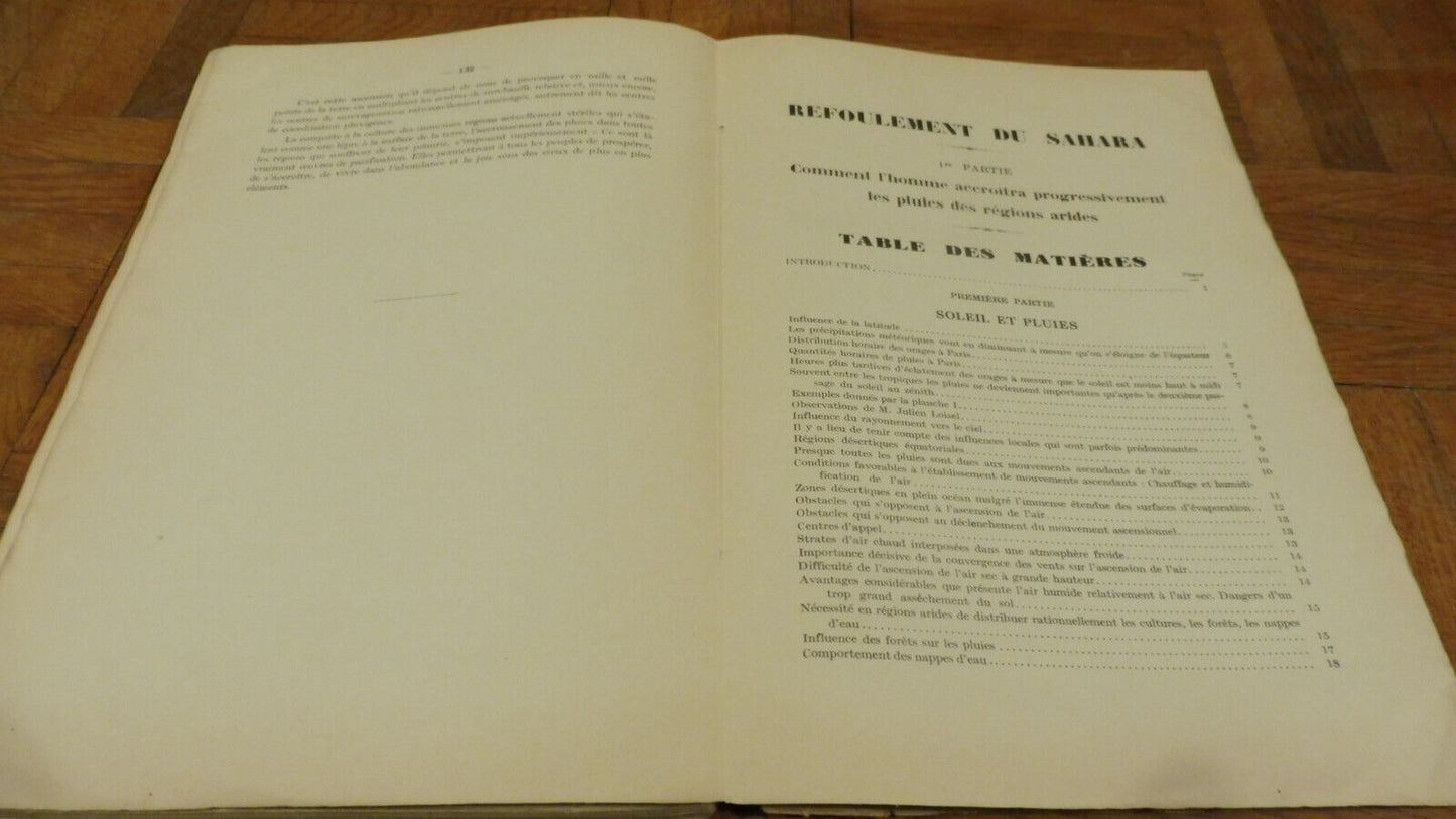 Le Refoulement du Sahara (Hipollyte Dessoliers) 1930