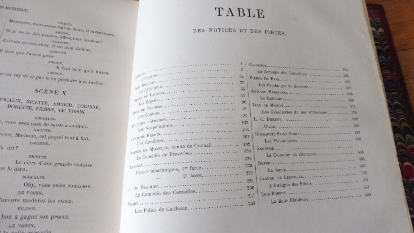 Le Théâtre français au XVIe et au XVIIe siècle (Fournier dir.) s.d. illus. Sand