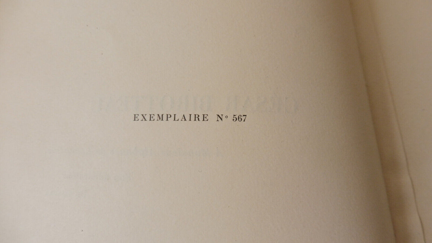 César Birotteau (Balzac) 1929 illus. Boullaire VELIN