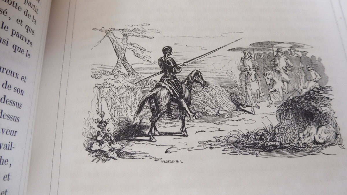 Don Quichotte (Cervantès) 1836 2/2 illus. Johannot