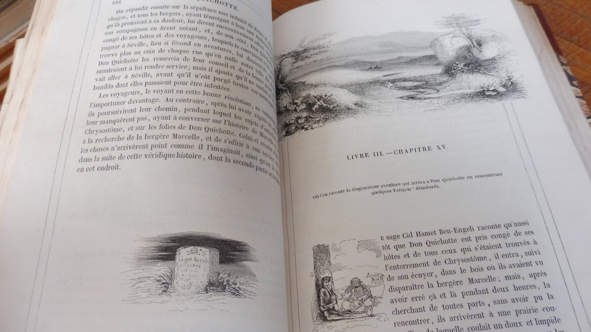 Don Quichotte (Cervantès) 1836 2/2 illus. Johannot