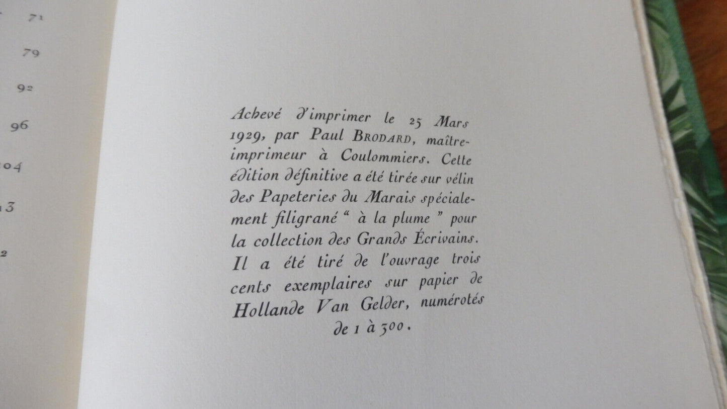 Les Silences du Cl. Bramble. Les Discours du Dr. O'Grady (A. Maurois) 1929 ENVOI