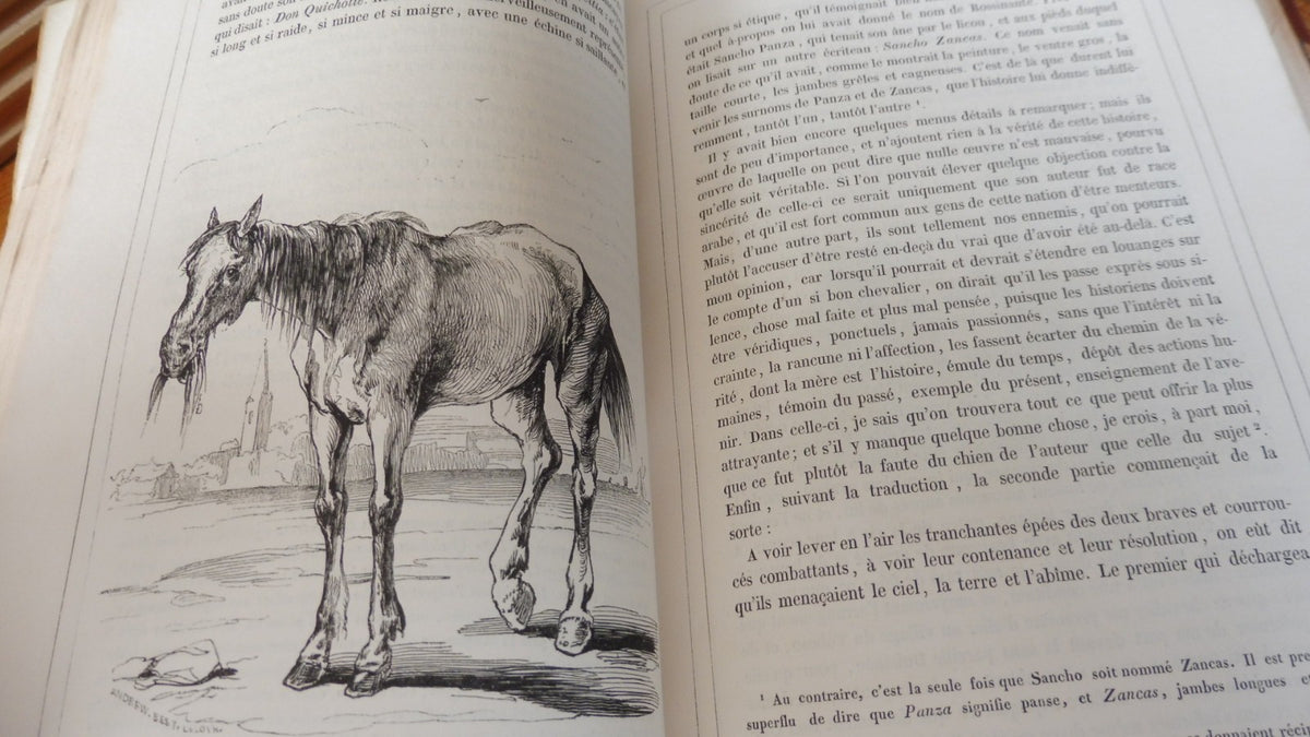 Don Quichotte (Cervantès) 1836 2/2 illus. Johannot