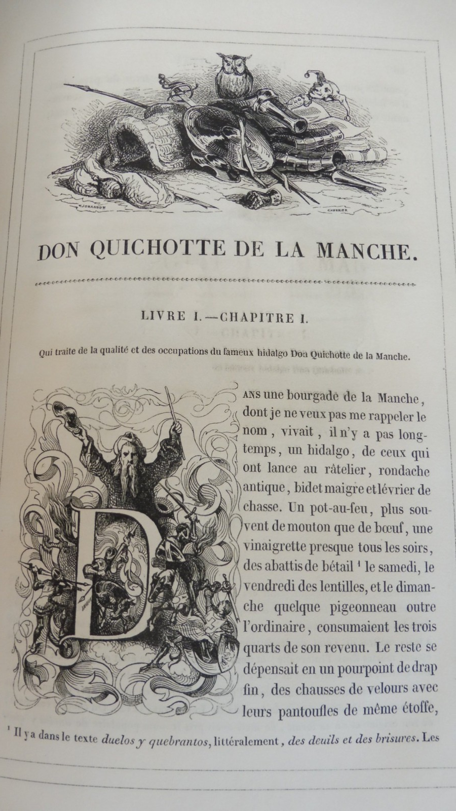 Don Quichotte (Cervantès) 1836 2/2 illus. Johannot