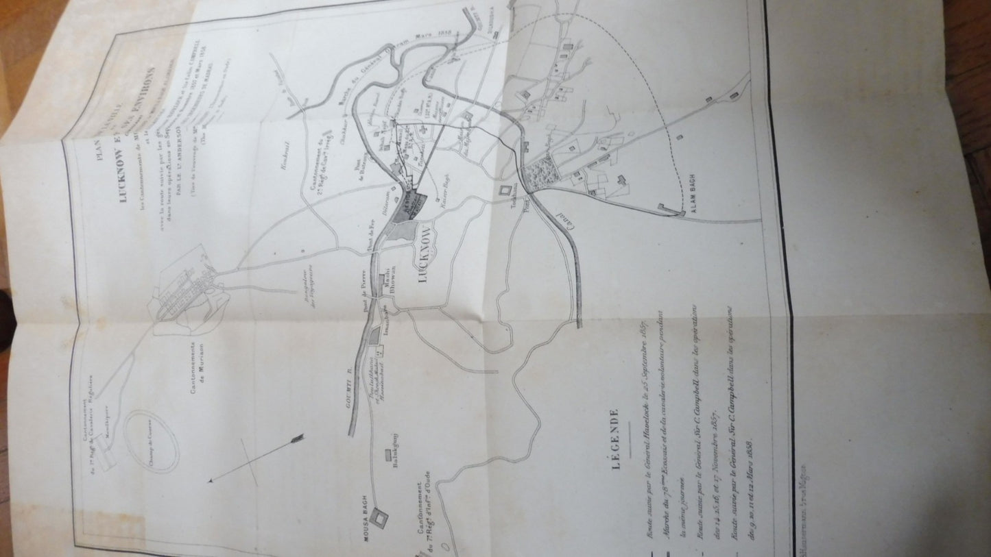 Les Anglais et l'Inde (E. De Valbezen) 1875 3 vol.