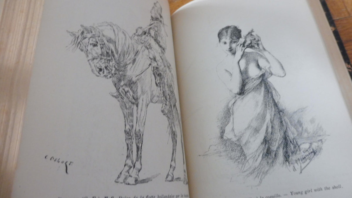 Lot beaux arts (F.-G. Dumas) 1881-83 3 vol.