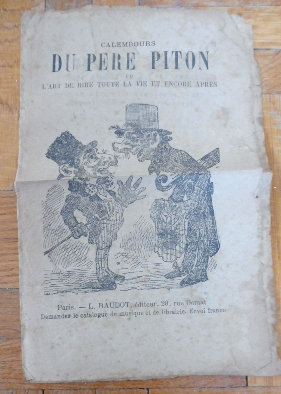 Le Blagueur. Almanach 1907 RARE LOIRET