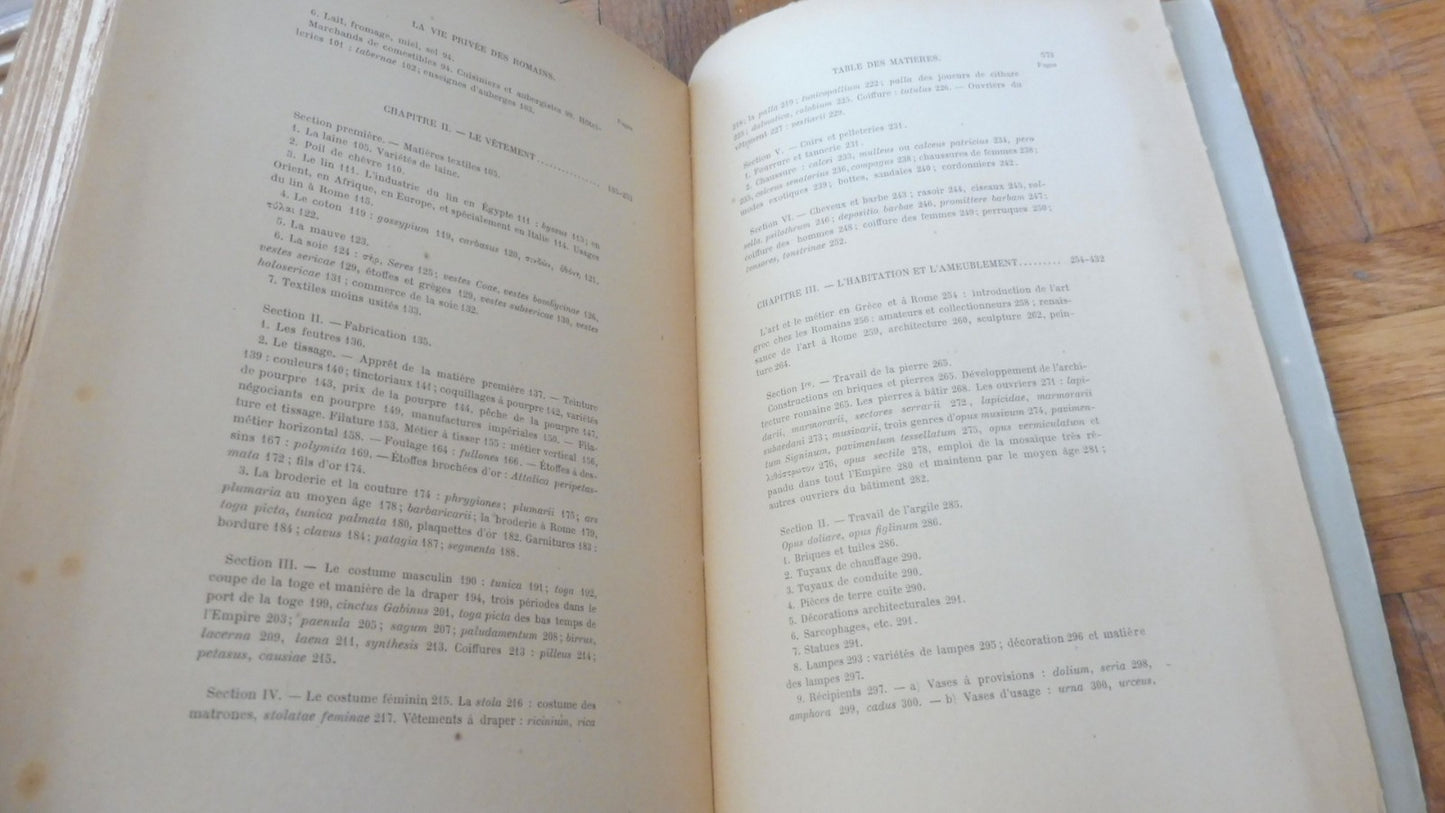 La Vie privée des romains (Joachim Marquardt) 1892-93 2/2