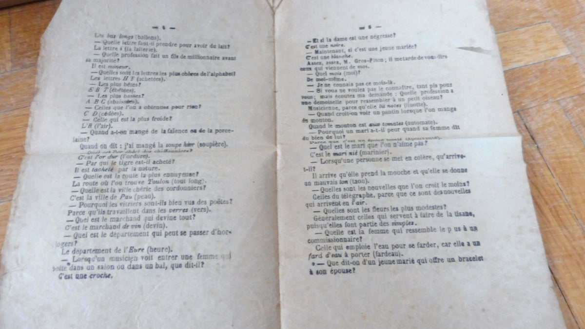Le Blagueur. Almanach 1907 RARE LOIRET
