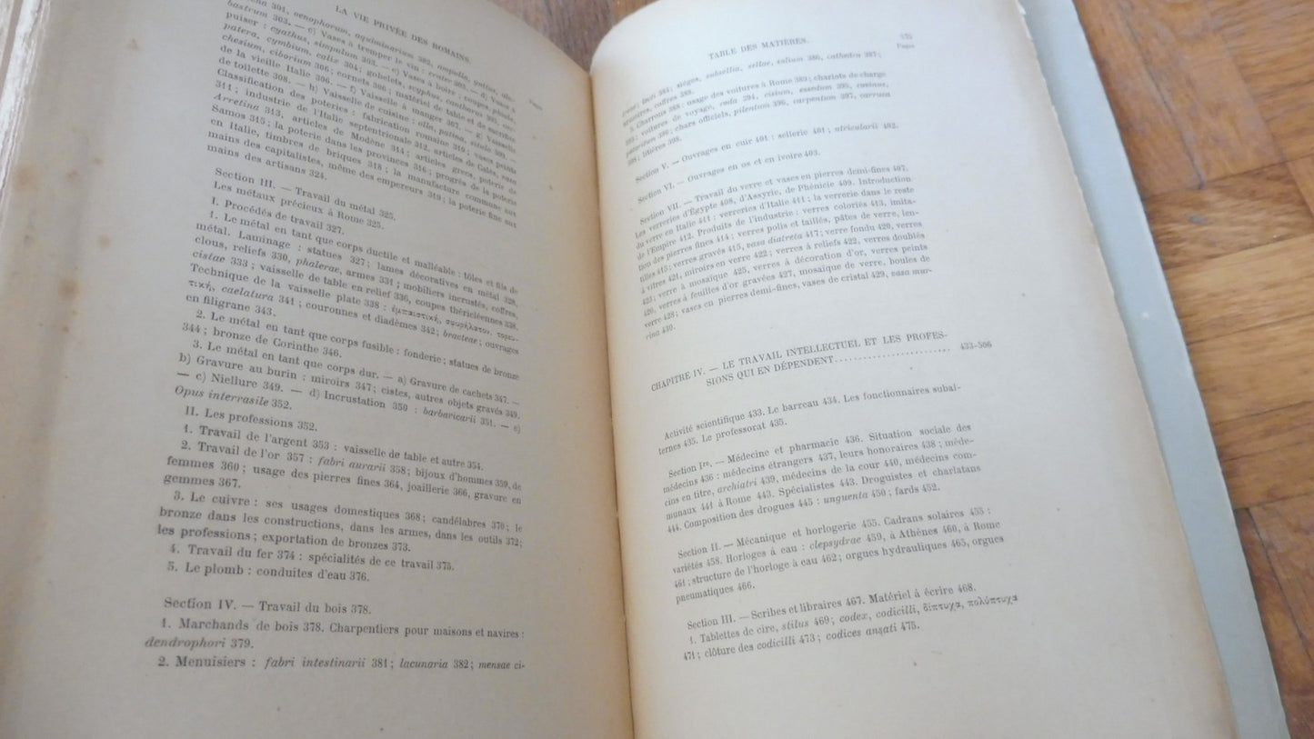 La Vie privée des romains (Joachim Marquardt) 1892-93 2/2