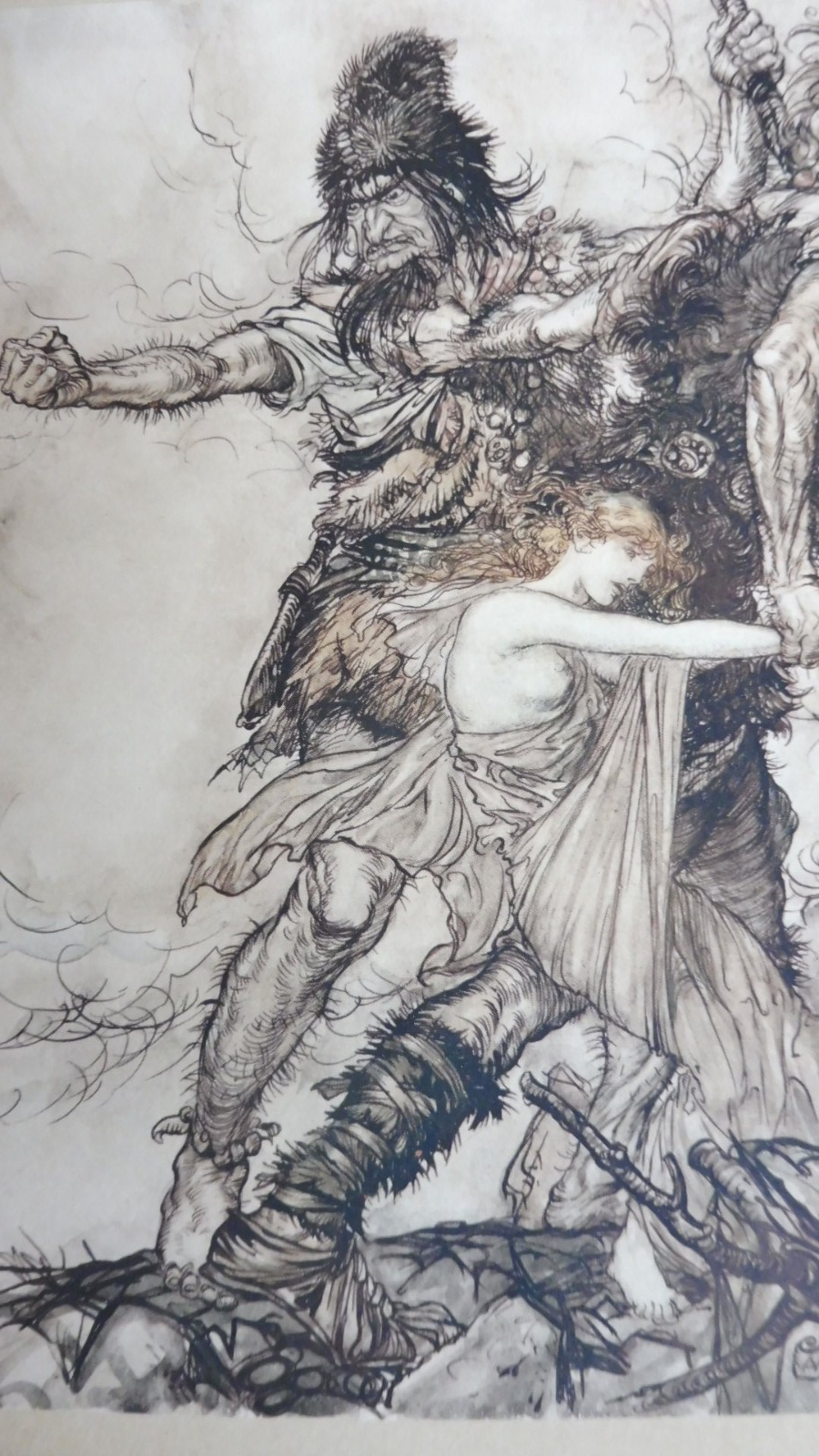L'Anneau de Nibelung (Wagner) 1910-11 2/2 illus. Arthur Rackham