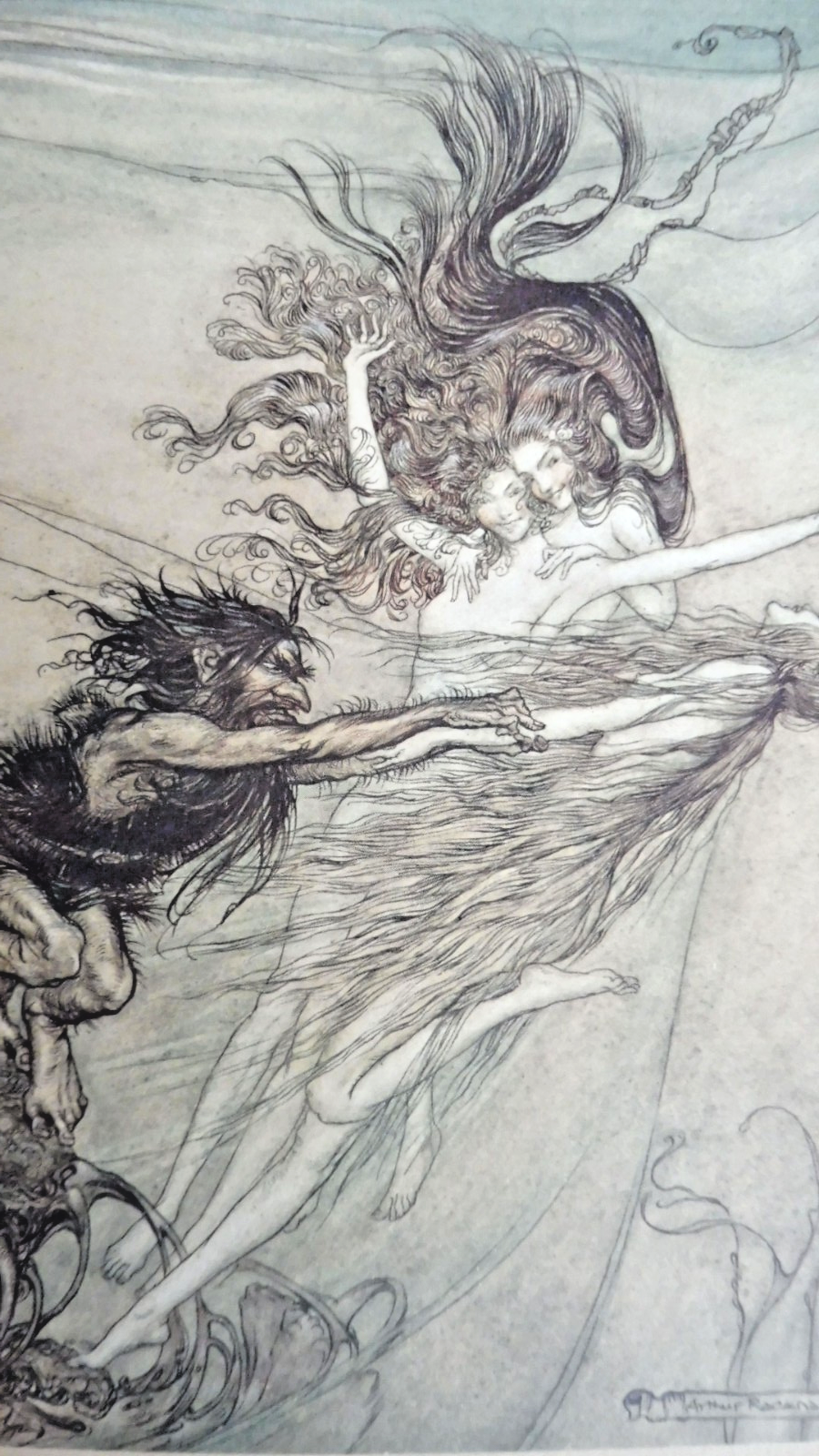 L'Anneau de Nibelung (Wagner) 1910-11 2/2 illus. Arthur Rackham