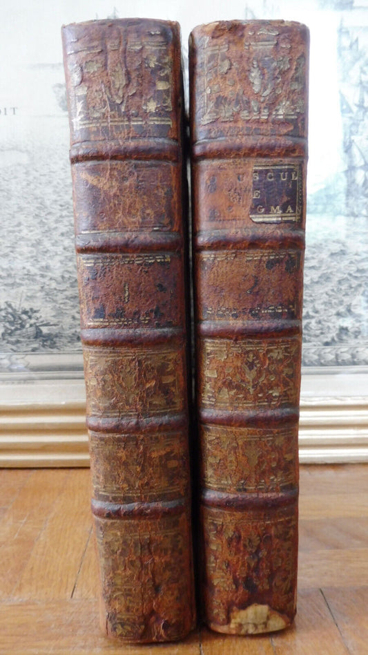 Opuscules chymiques et physiques (M. T. Bergman) 1780-1785 2/2 COMPLET
