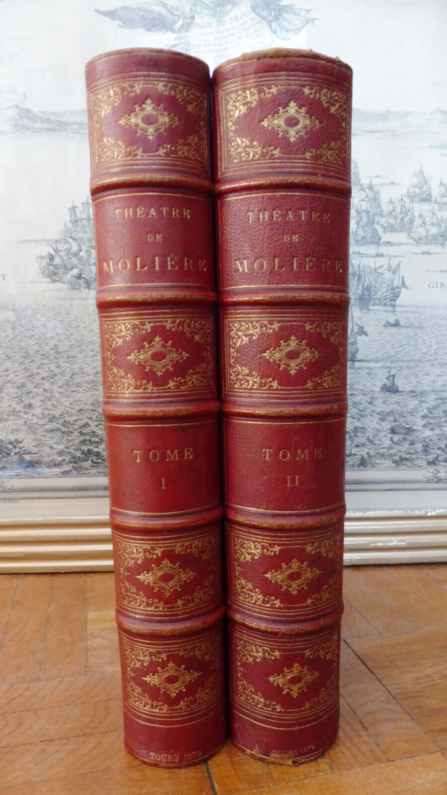 Théâtre de Molière 1878 2/2 illus. Foulquier