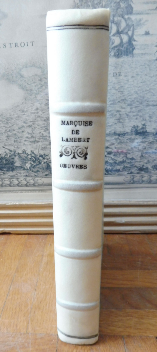 Oeuvres complètes de la marquise De Lambert 1808
