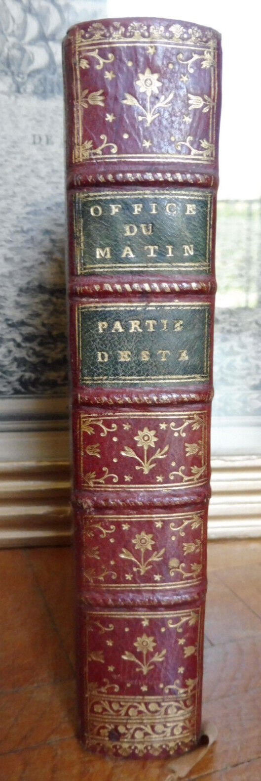 Livre d'Eglise Latin-François. Office du matin. Partie d'été 1765