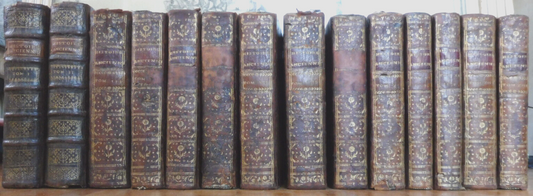 Histoire ancienne des Egyptiens, des Carthaginois... (Ch. Rollin) 1731-65 14 vol