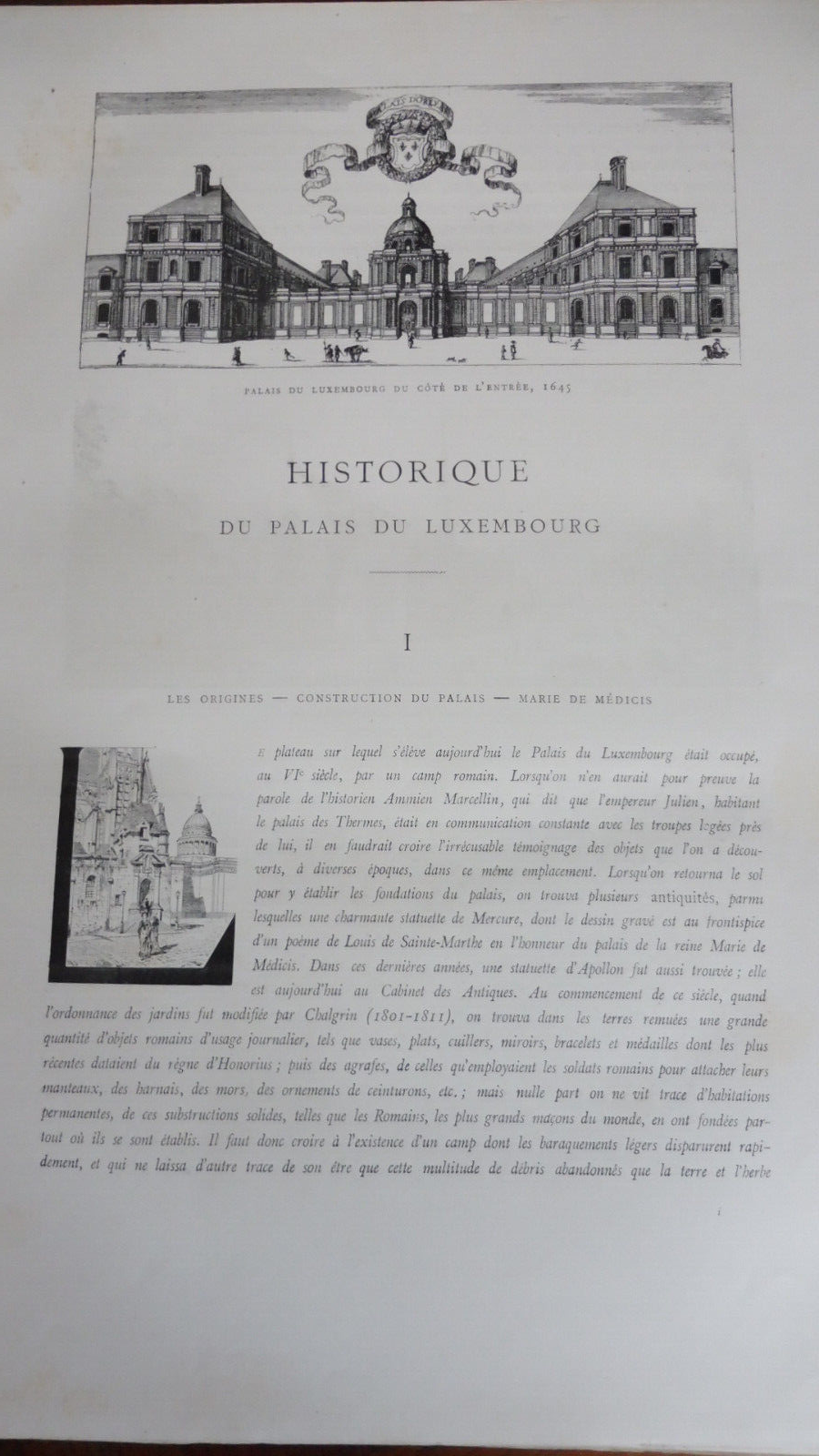 Les Chefs d'oeuvre d'art du Luxembourg (E. Montrosier dir.) 1881 IN FOLIO
