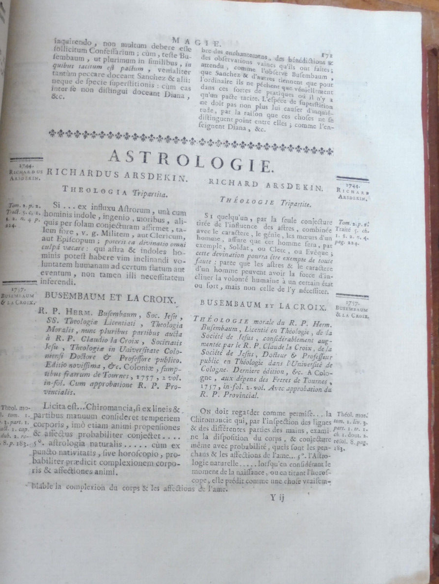Extraits des assertions dangereuses (Roussel de la Tour) 1762 JESUITES