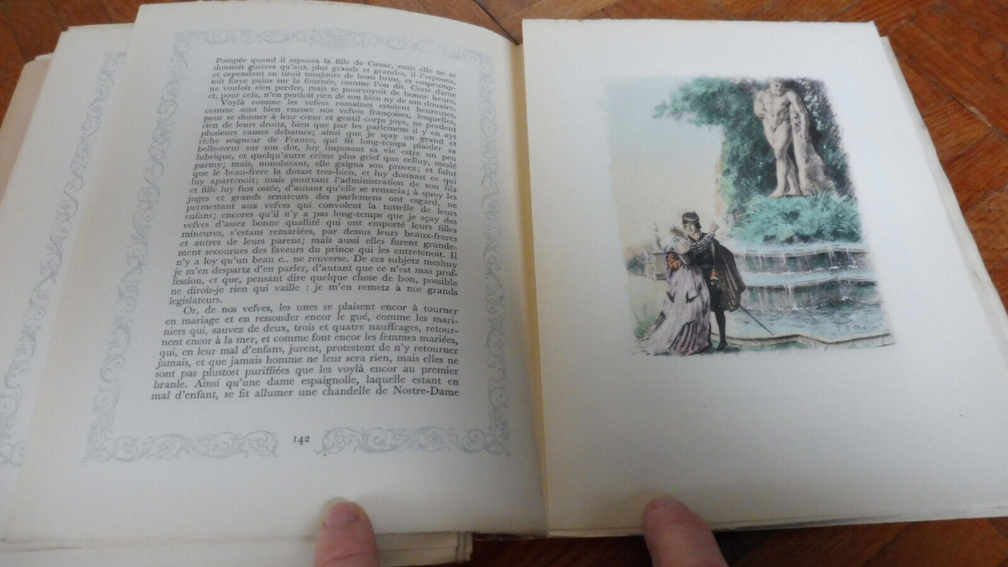 La Vie des dames galantes (Brantôme) 1948 illus. Bécat 2/2 CURIOSA
