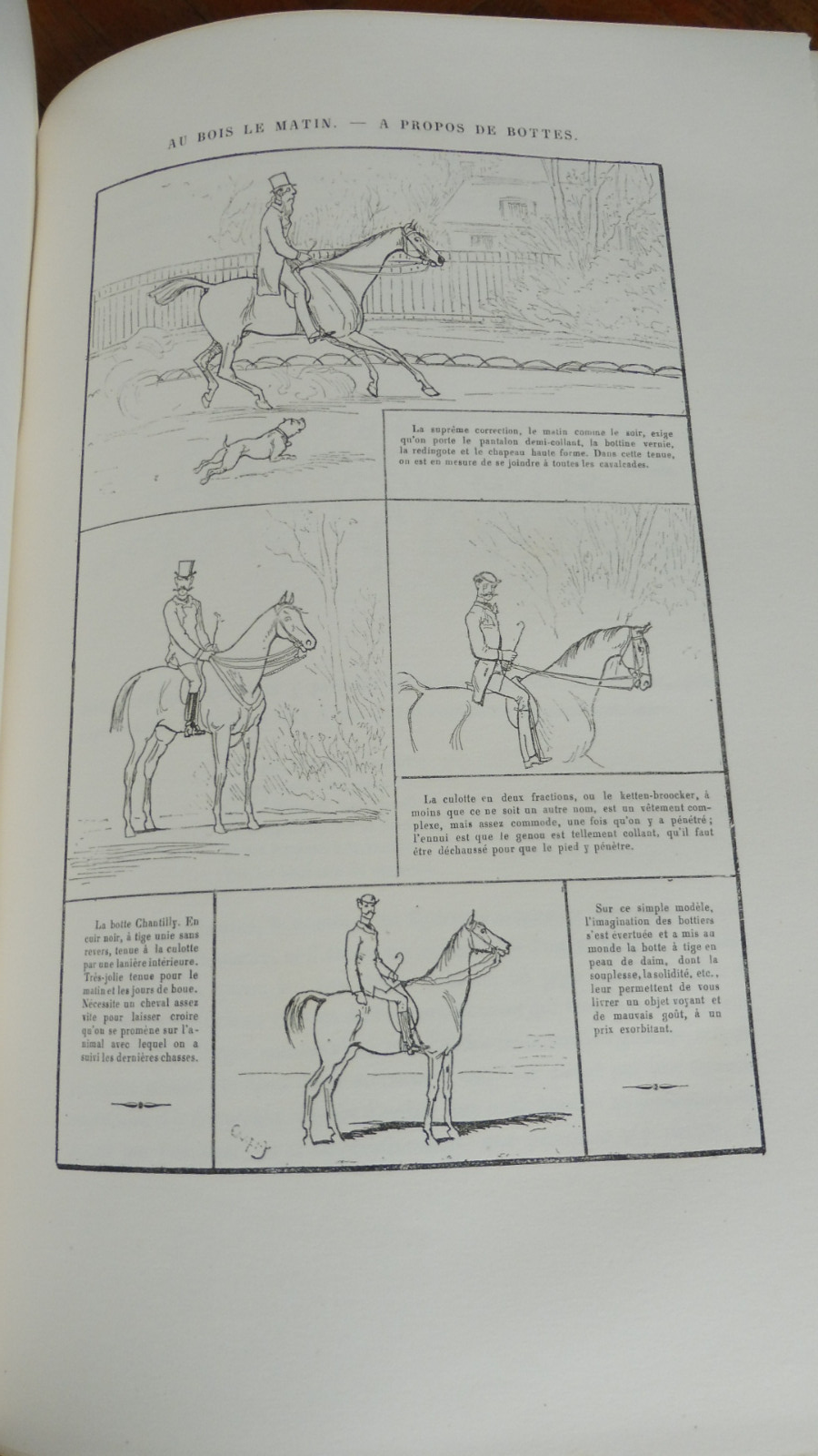 Paris à cheval (Crafty) 1884 EQUITATION