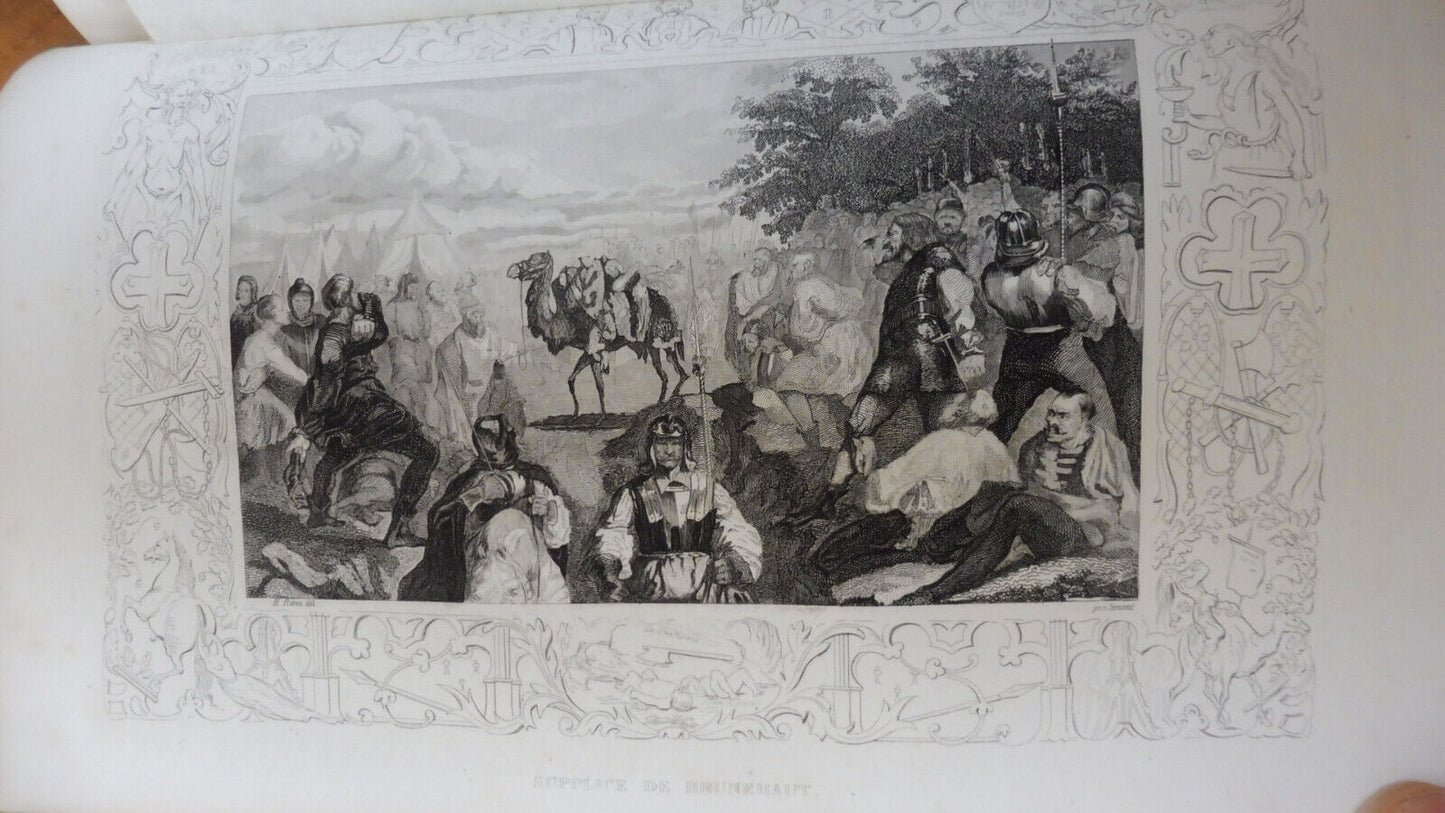 Histoire de France d'Anquetil continuée (Léonard Gallois) s.d. 4 vol.