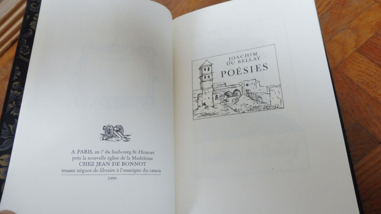 Poésies (Joachim Du Bellay) 1999 JEAN DE BONNOT
