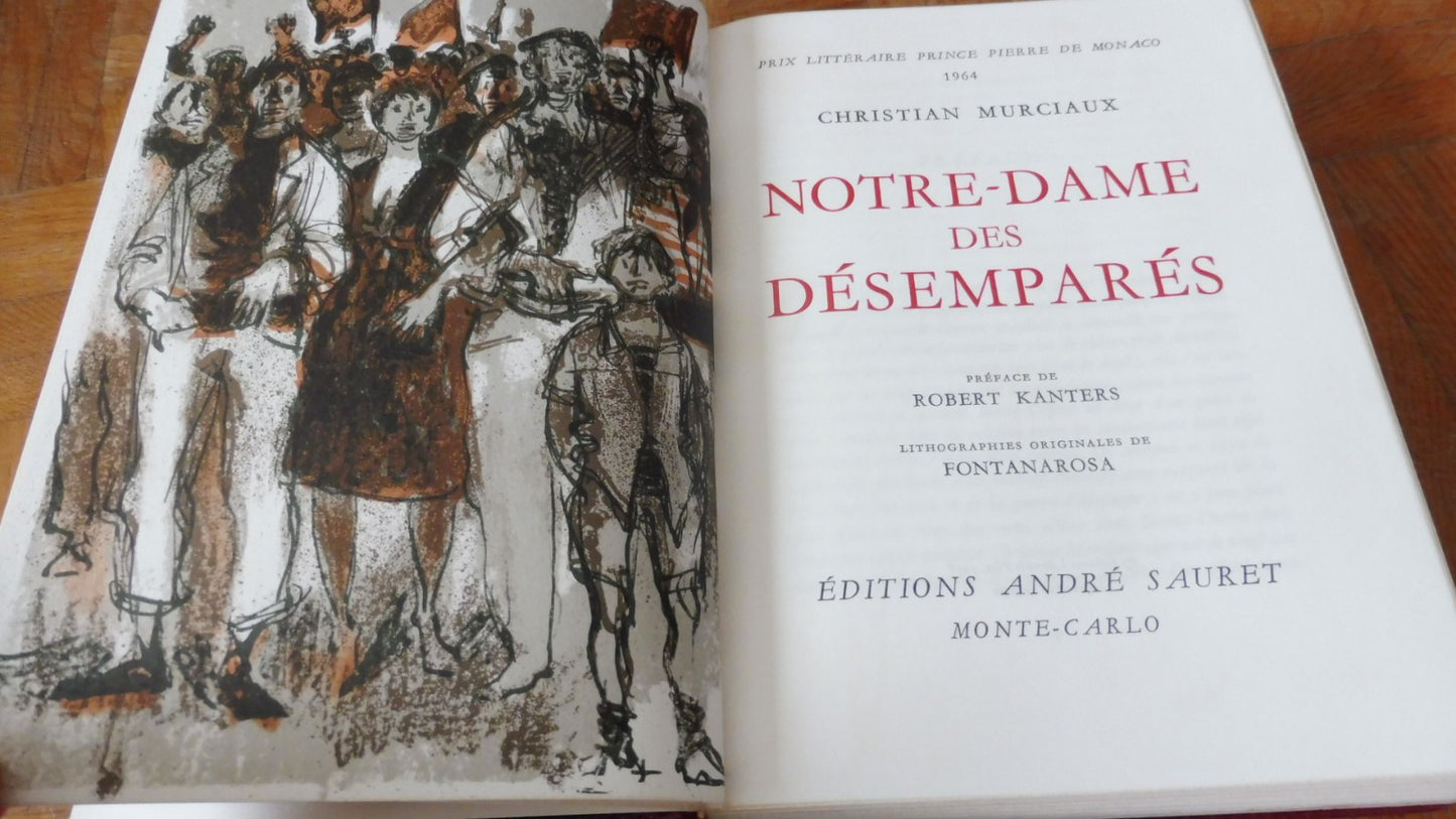 Notre-Dame des désemparés (Christian Murciaux) 1972 illus. Fontanarosa