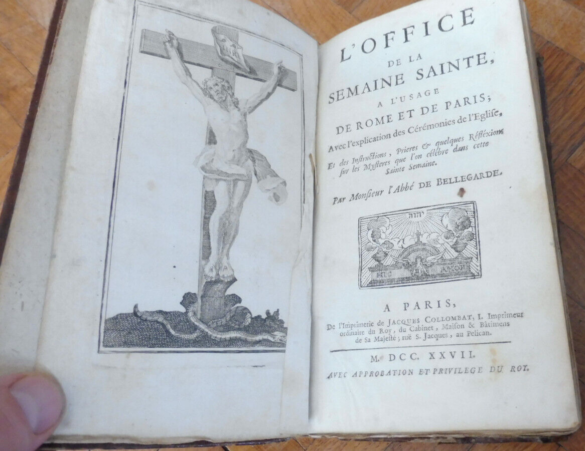 L'Office de la Semaine Sainte (Bellegarde) 1727