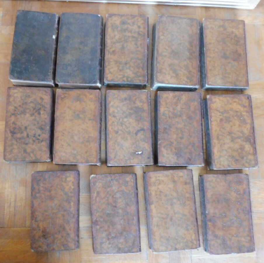 Histoire ancienne des Egyptiens, des Carthaginois... (Ch. Rollin) 1731-65 14 vol