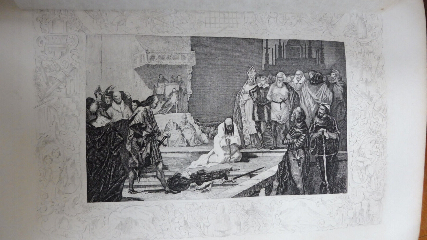 Histoire de France d'Anquetil continuée (Léonard Gallois) s.d. 4 vol.