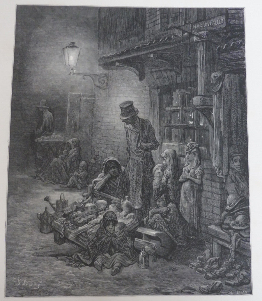 London. A Pilgrimage (Blanchard Jerrold & Gustave Doré) 1872 EO ENVOI