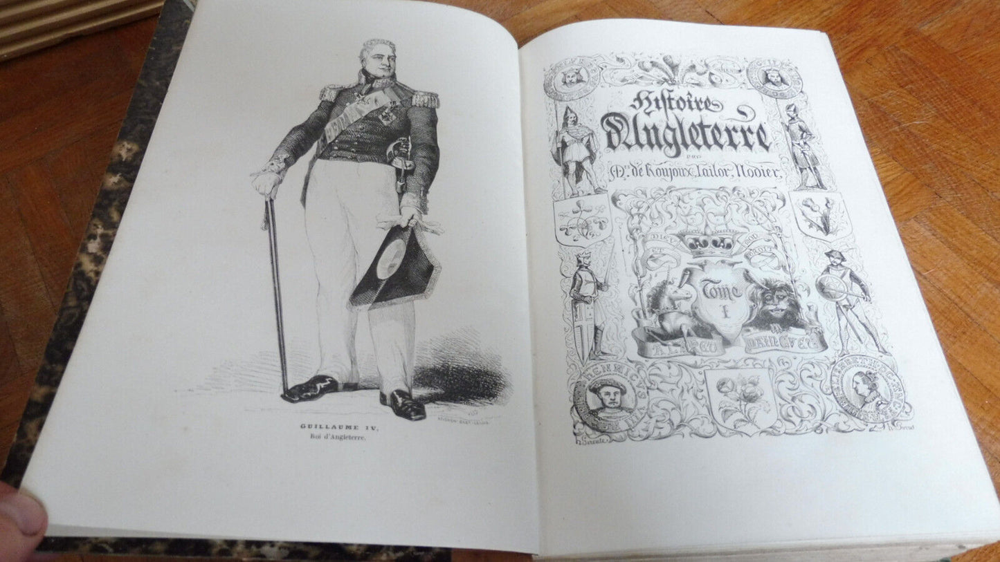 Histoire pittoresque de l'Angleterre (Baron De Roujoux) 1859 3/3