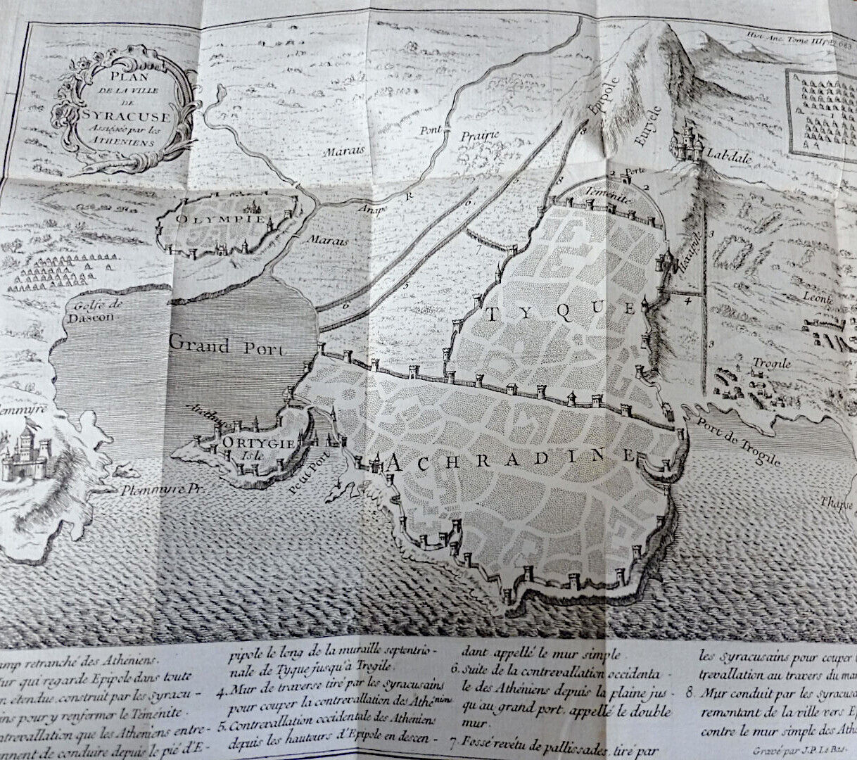 Histoire ancienne des Egyptiens, des Carthaginois... (Ch. Rollin) 1731-65 14 vol