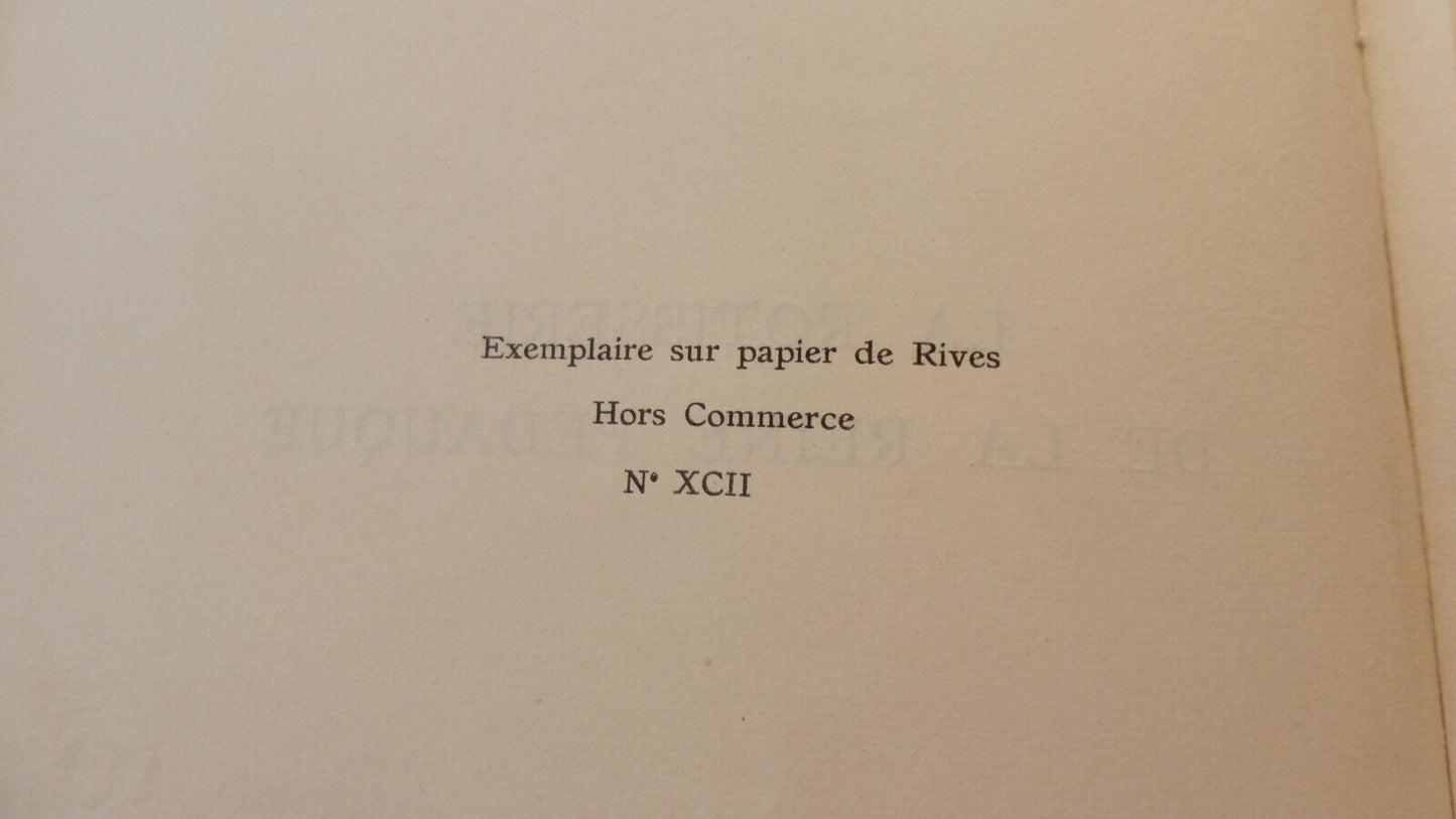 La Rôtisserie de la Reine Pédauque (Anatole France) 1920 illus. Jou VELIN