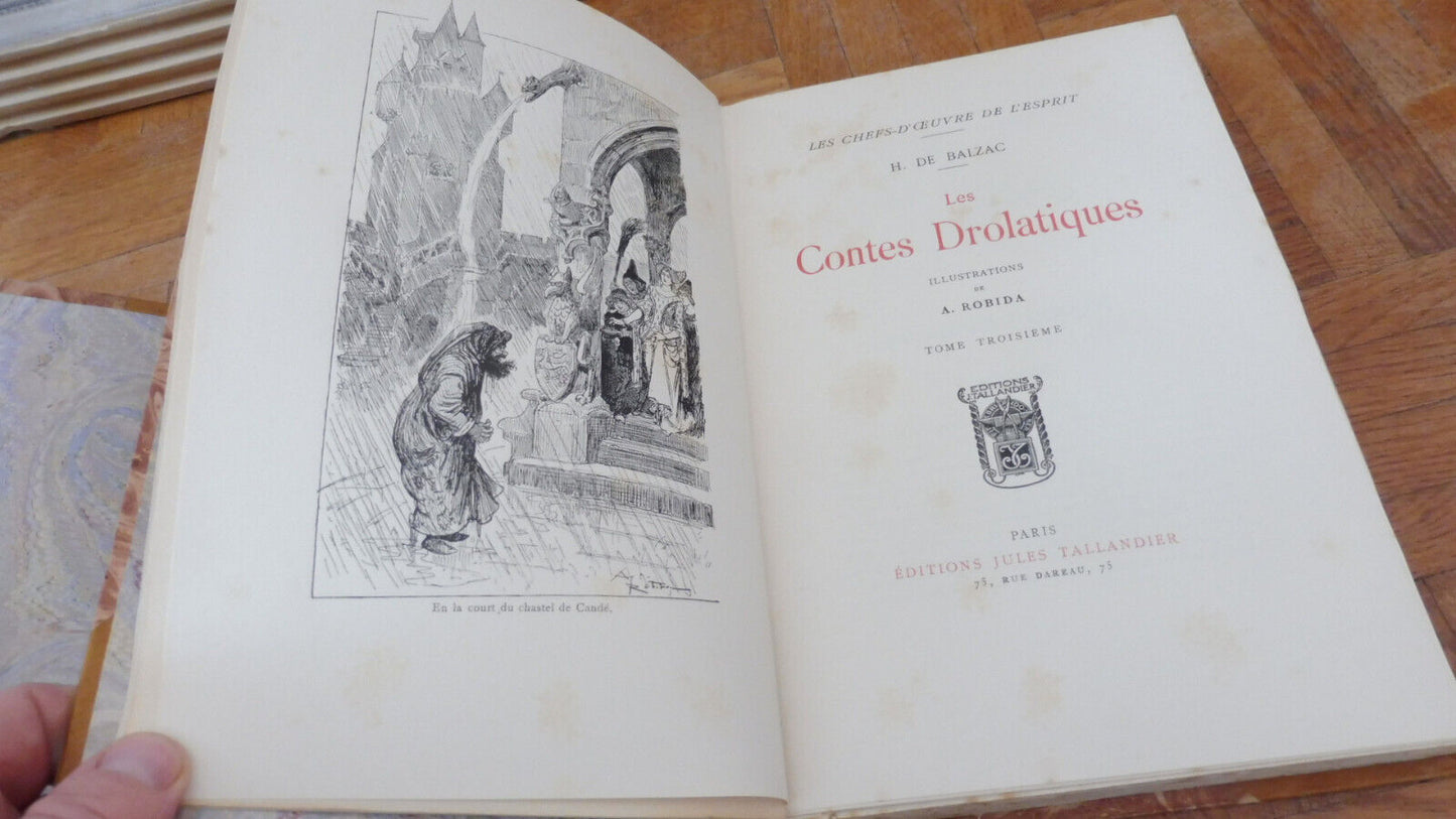 Les Contes drolatiques (Balzac) s.d. illus. Robida 3/3