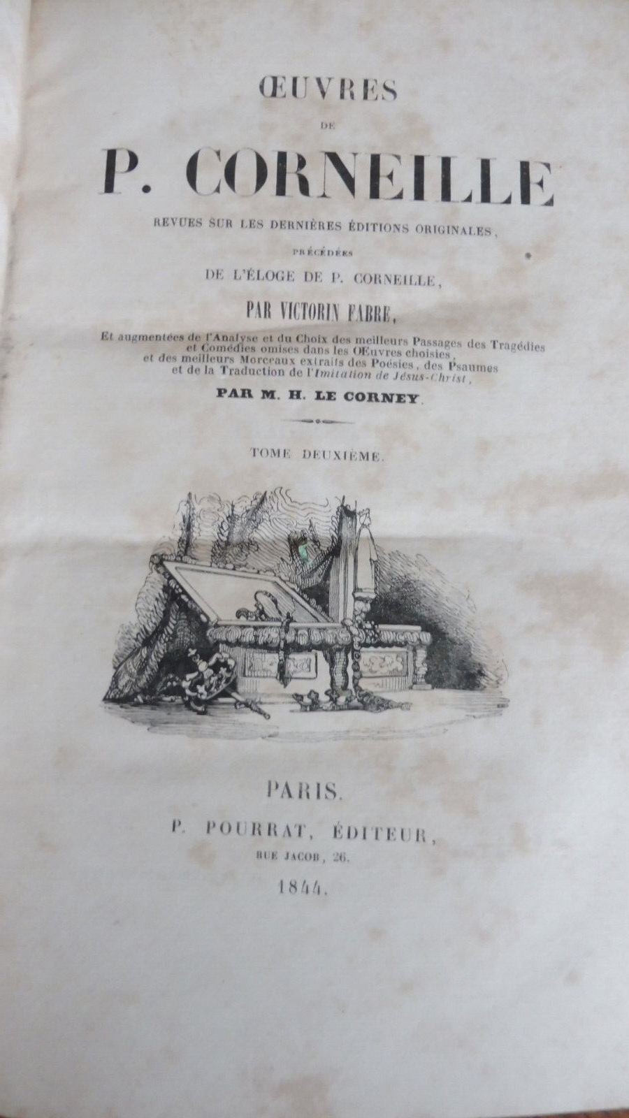 Oeuvres de Pierre et Thomas Corneille 1841 6/6