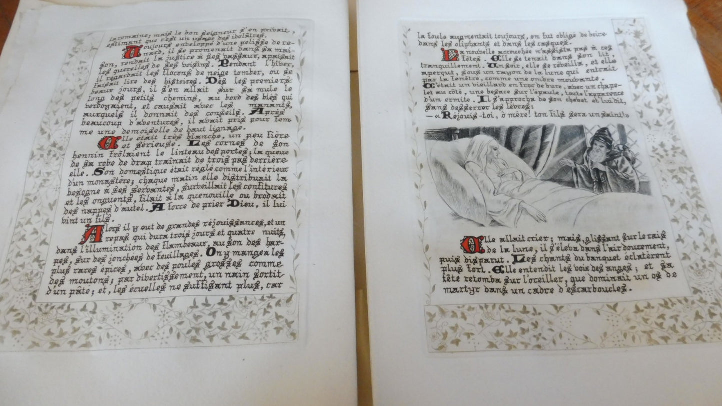 La Légende de Saint Julien l'Hospitalier (Flaubert) s.d. illus. Courbouleix