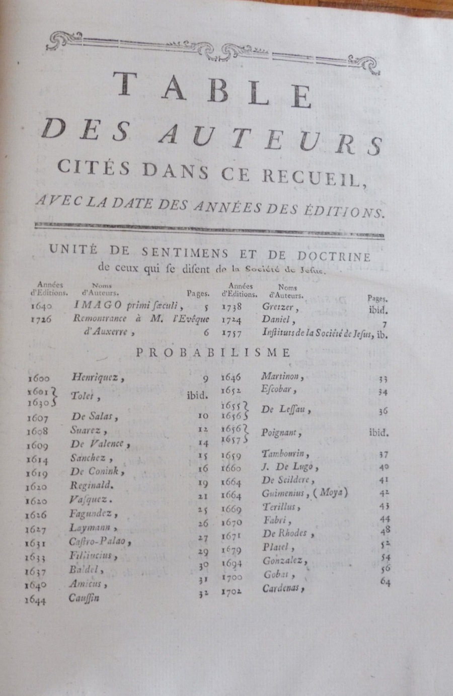 Extraits des assertions dangereuses (Roussel de la Tour) 1762 JESUITES
