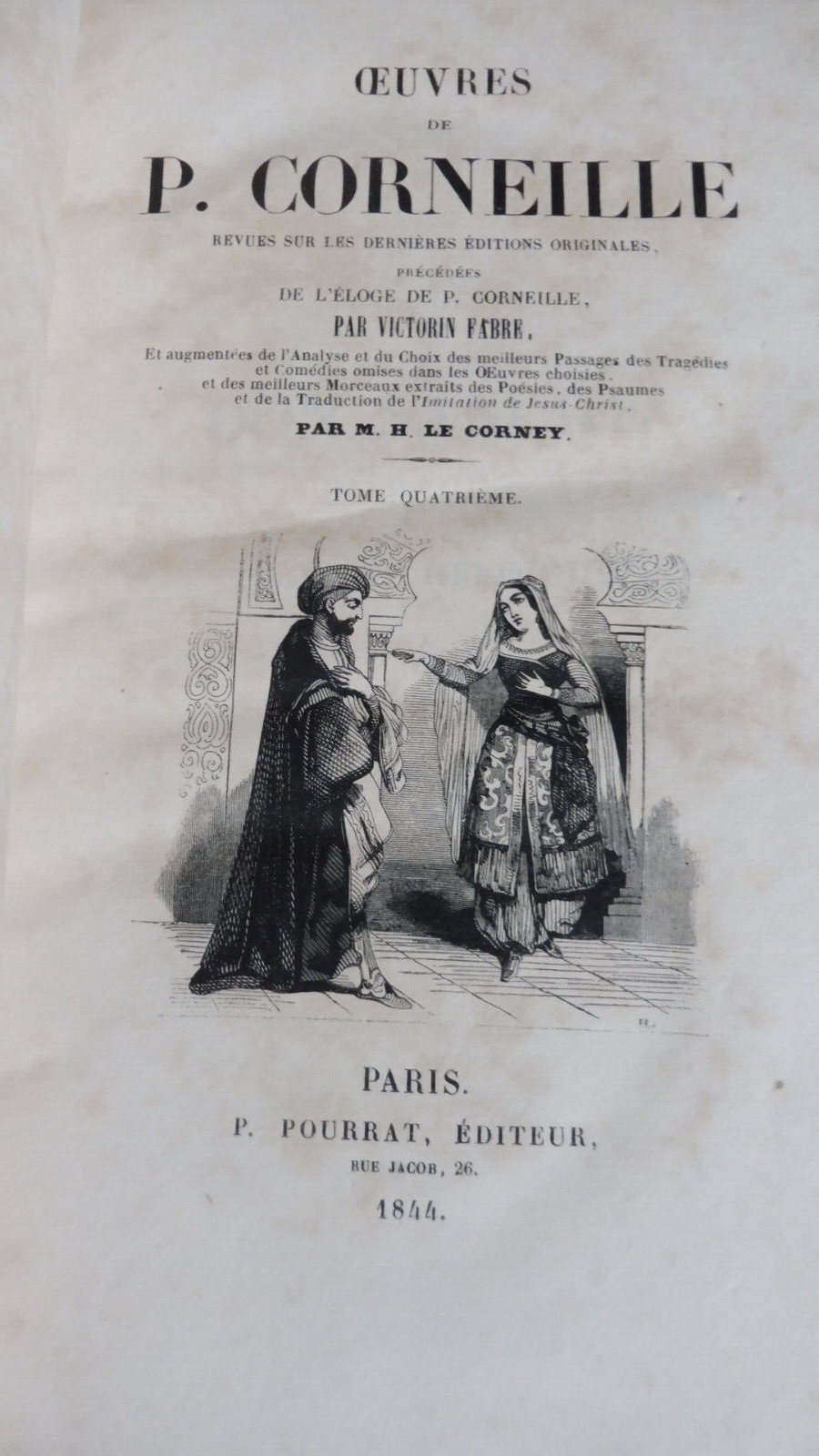 Oeuvres de Pierre et Thomas Corneille 1841 6/6