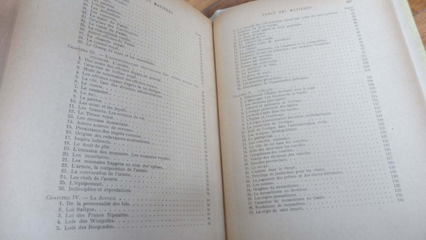 La Gaule mérovingienne (M. Prou) s.d.