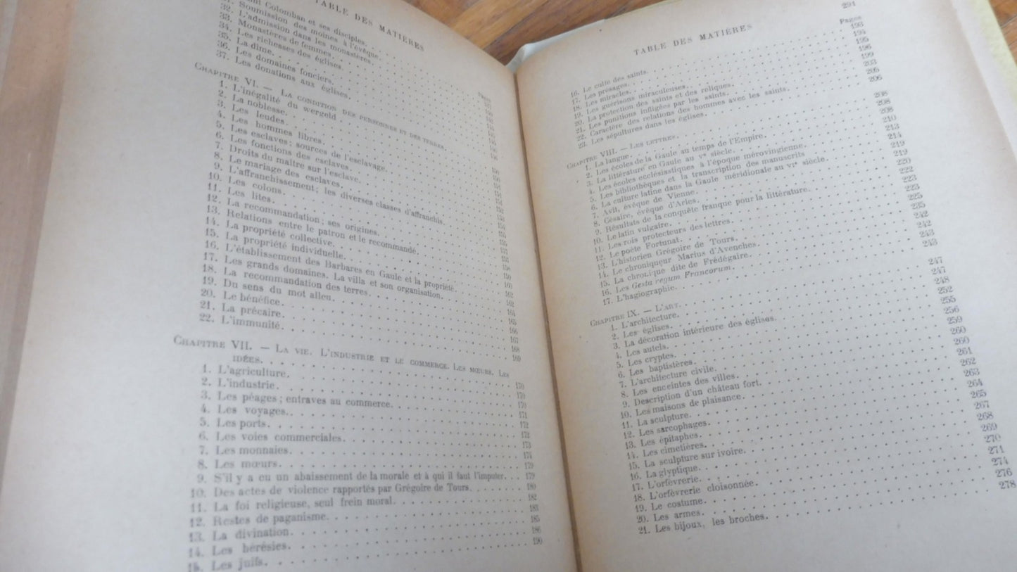 La Gaule mérovingienne (M. Prou) s.d.