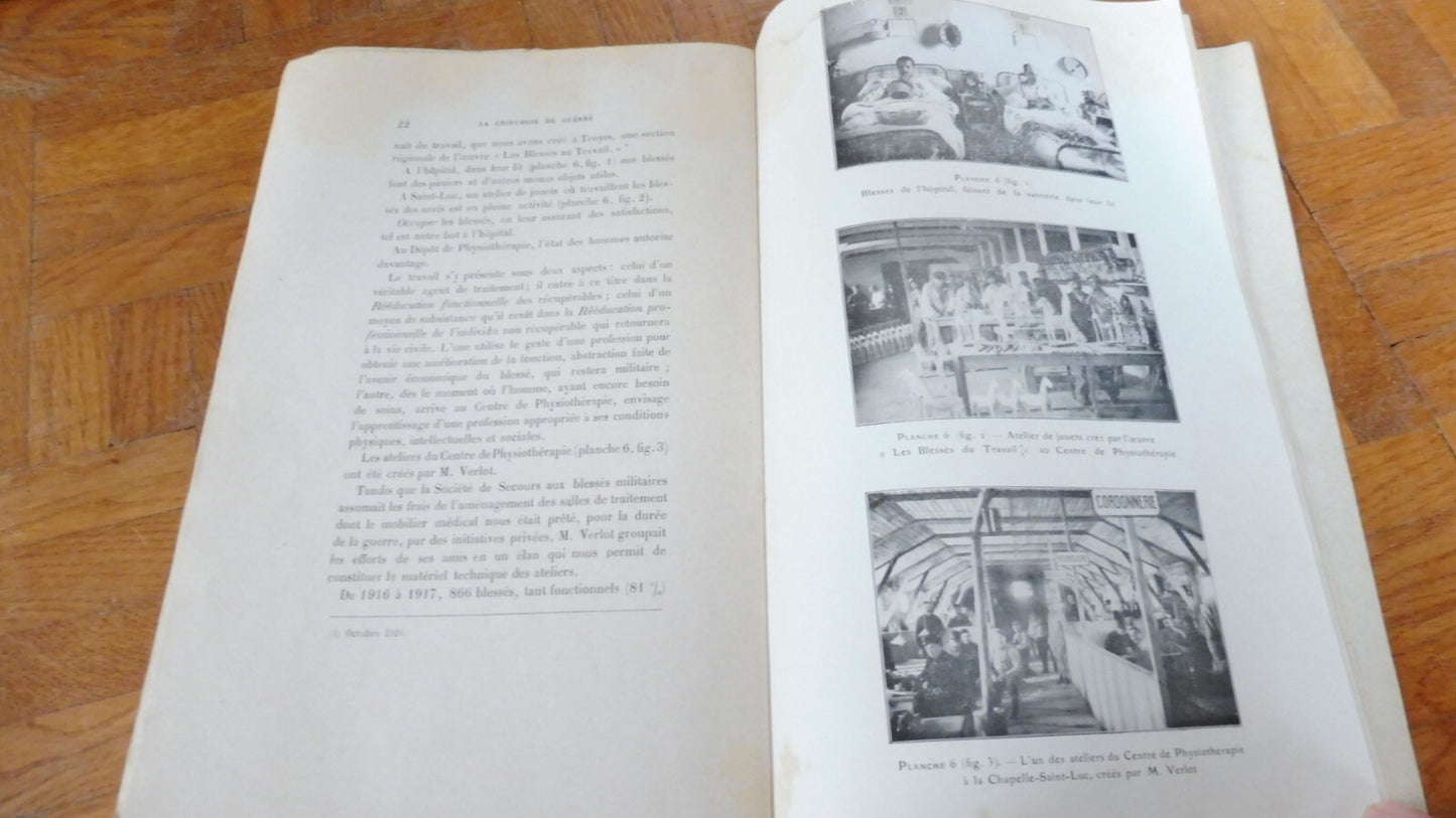 La Chirurgie de guerre (1914-1917) (Bailleul) 1917 ENVOI