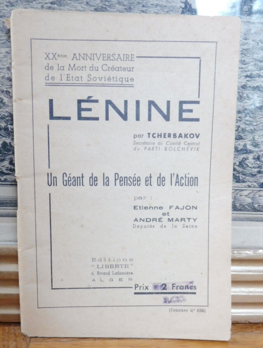 Lénine. Un géant de la pensée et de l'action (Tcherbakov) s.d.